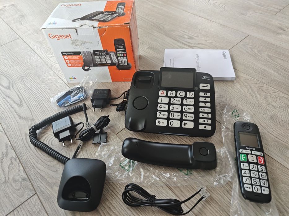 Gigaset Easy Combo (DL780 Plus) – стационарен и безжичен телефон