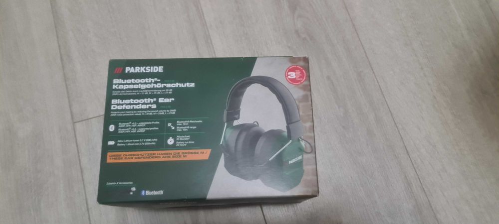 Casti antifonice cu bluetooth parkside