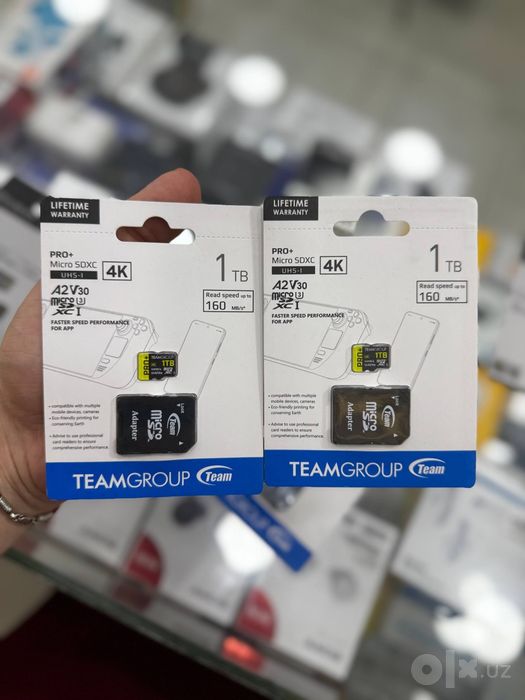 Карта памяти microSD TeamGroup PRO+ 1TB A2 V30