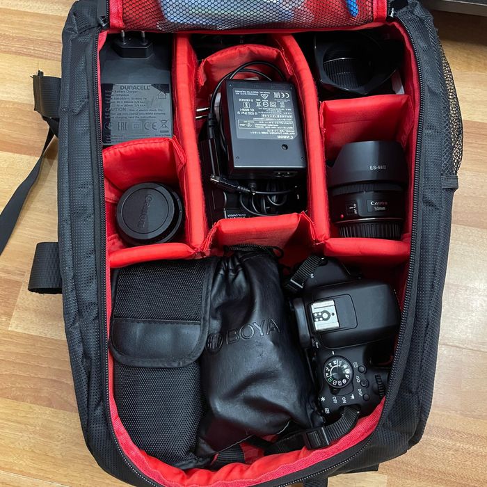 Pachet foto–video complet Canon EOS 750D