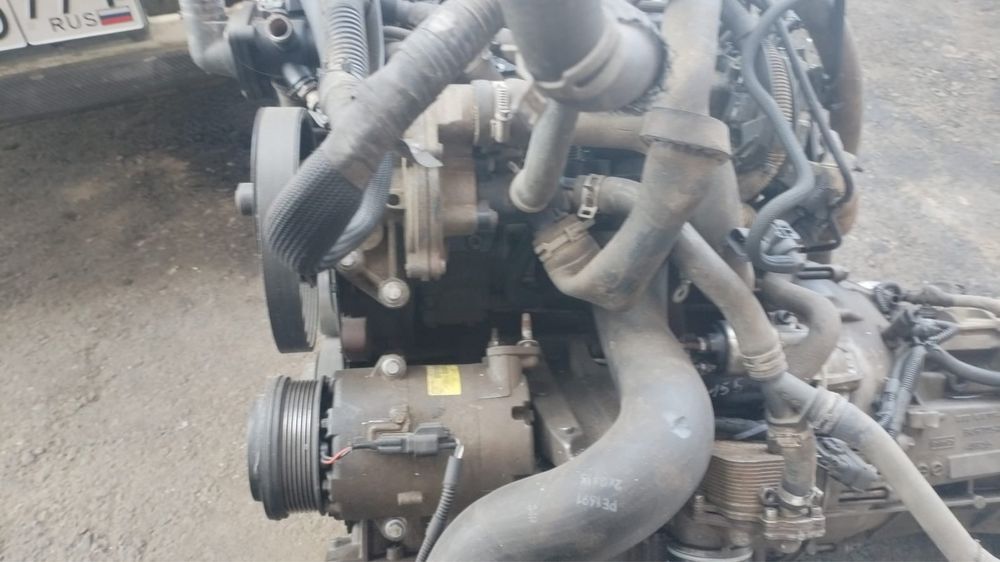 Двигатель форд транзит с коробкой дизель 2.2