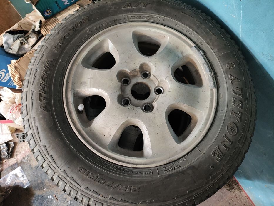 Диски с шинами .