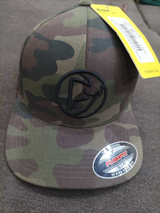 Мото  шапка-  THOR CAMO