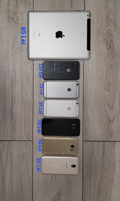 Telefoane pentru piese/ Samsung, iPhone, iPad
