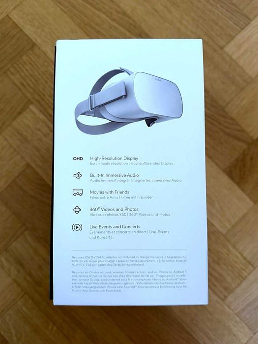 Meta Oculus Go 64GB VR Очила — НОВИ, Запечатани в Кутия с Контролер гр ...