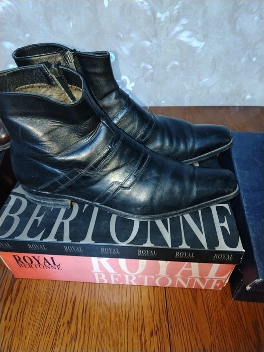 Мужские сапоги натуральные