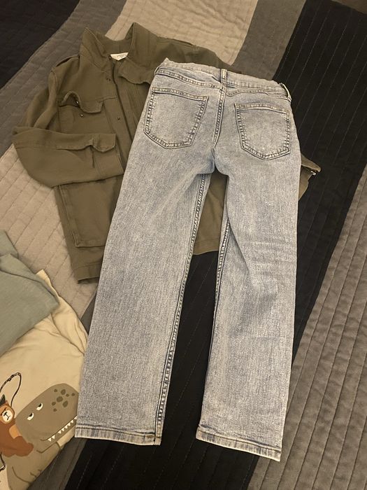 Jacheta si blugi H&M 122/128