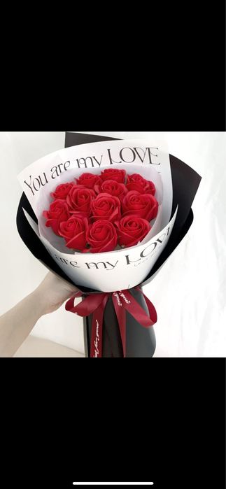 Мыльные розы.         Очень красивые