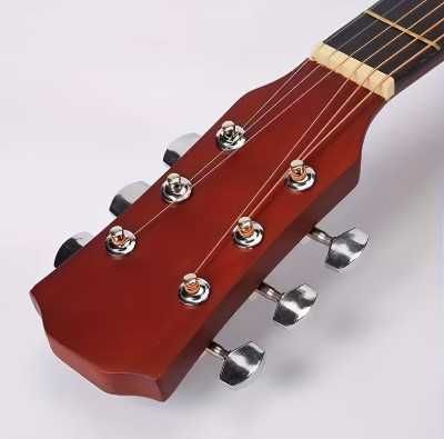 НОВО! Акустична КИТАРА с ПОДАРЪК калъф и аксесоари