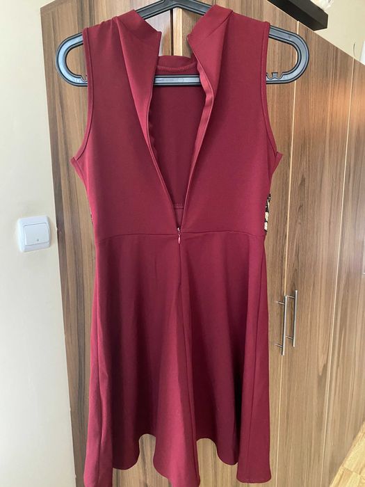 Къса рокля Бордо