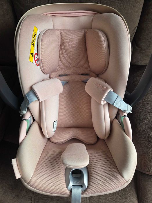 Scoica Cybex cloud T peach +Isofix