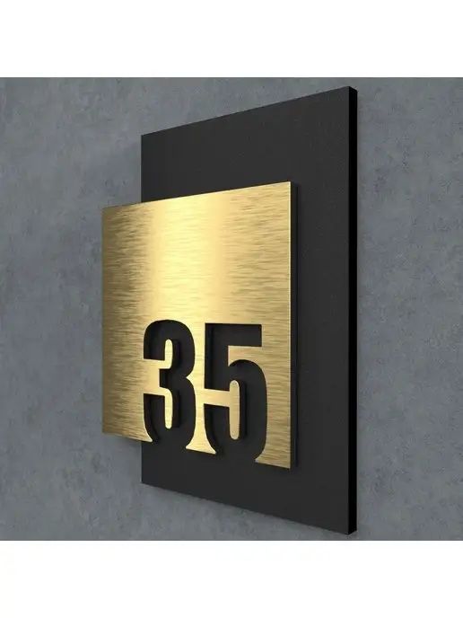 Tablichka eshiklar uchun va devorga