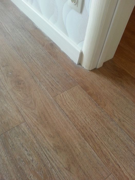 Укладка, линолеума.