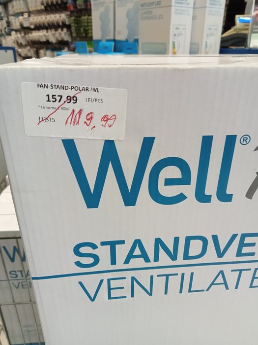 Ventilator cu picior