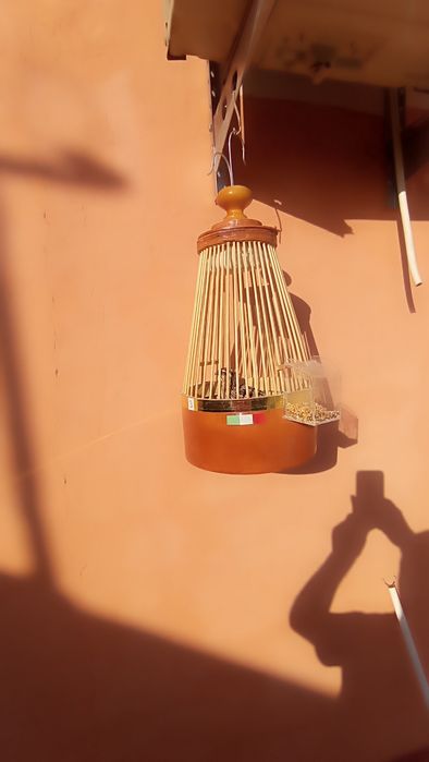 Италия бедана сига кафас бамбук чупдан фанер айланаси78см баландлиуи38