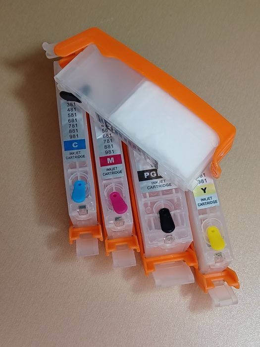Мастилници Canon PGI-580 / CLI-581 – съвместими с чип