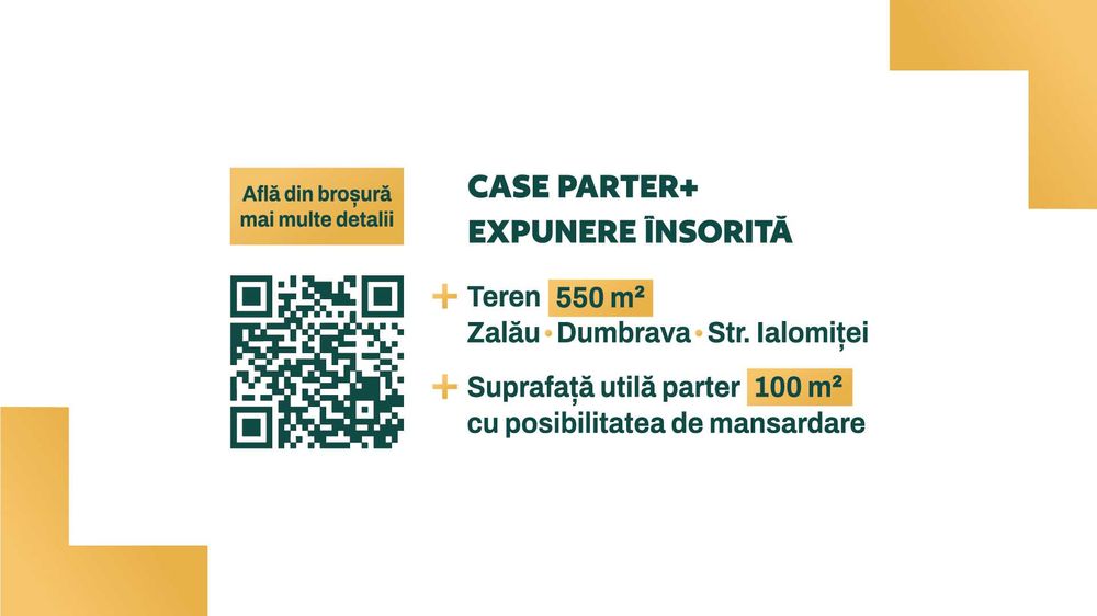 Sunny Home+. Case parter cu posibilitate de extindere Parter+Mansarda.