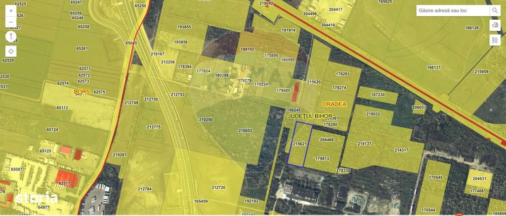 Teren 19,400mp Oradea / Calea Borsului/zona Comau/Industrial/DEx16/A3