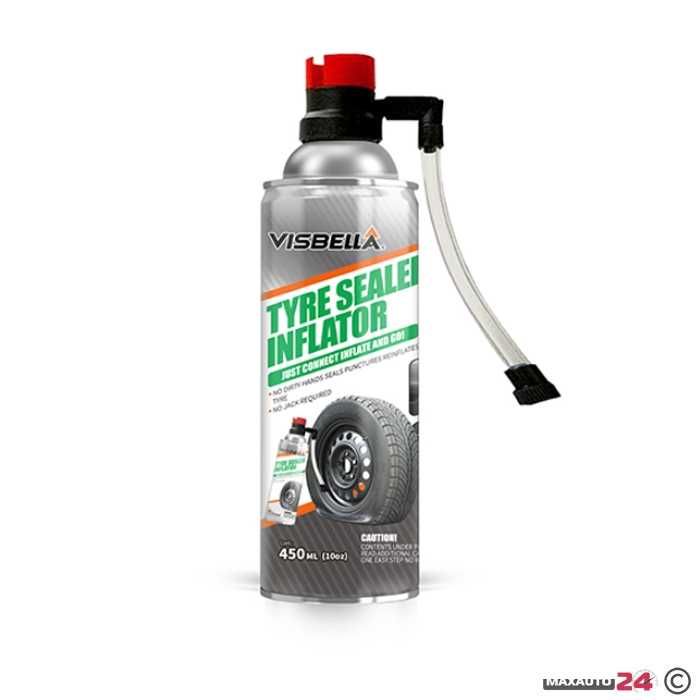 Спрей за спукани гуми-450мл.Мото мотор