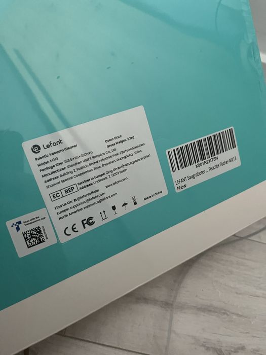 Robot de aspirare Lefant M213 nou , sigilat !