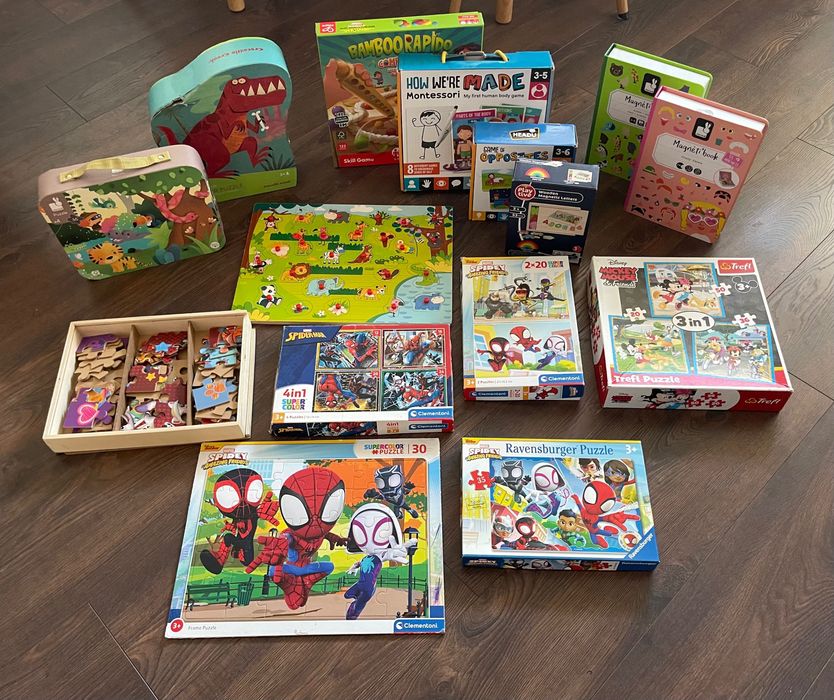 Образователни играчки, пъзели