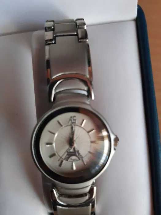 Комплект мъжки и дамски часовник AS Chalisson Paris с айфеловата кула