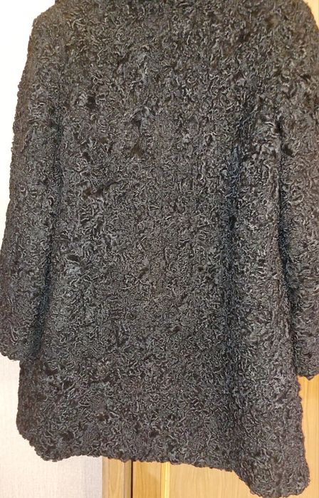 Шуба каракуль натуральный