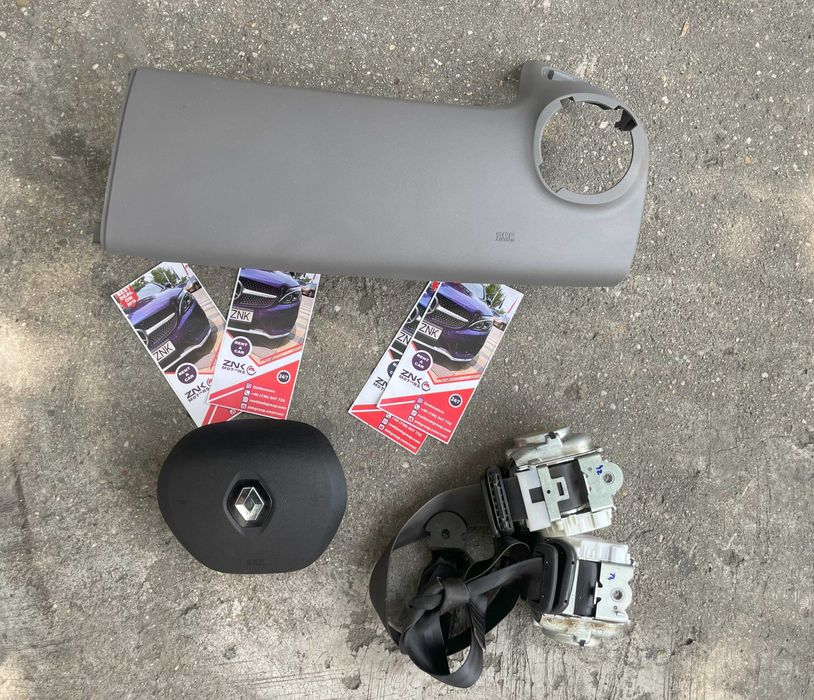 Renault Trafic - kit airbag volan pasager - set centuri de siguranta