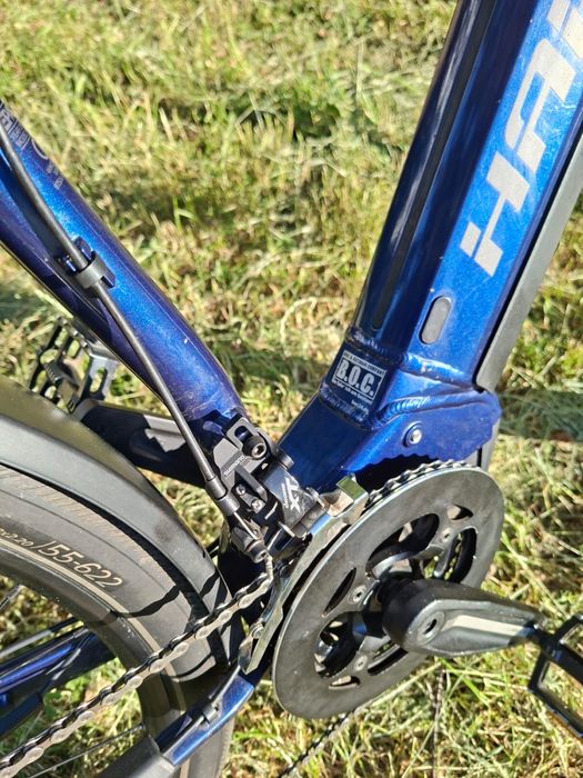 E bike bicicletă electrică Haibike model Trekking SDURO suspensie fata yamaha nu bosch