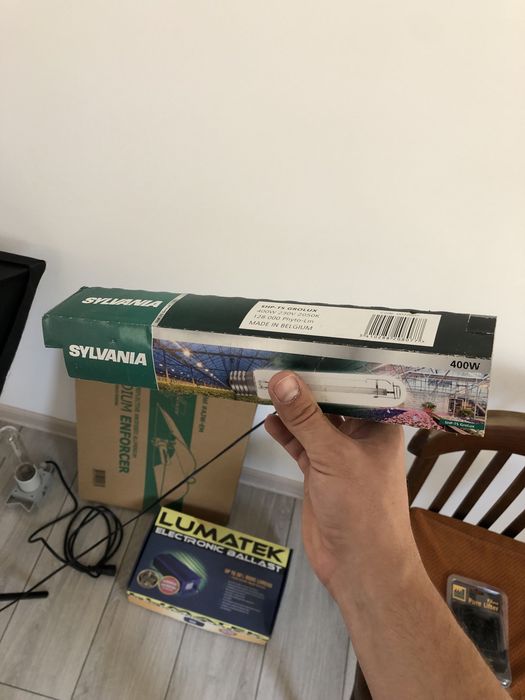 Lampa creștere plante 400w cu Ballast LUMATEK și reflector