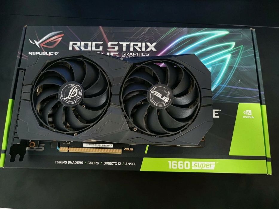 Placă video ASUS ROG Strix GeForce GTX 1660 SUPER 6GB GDDR6