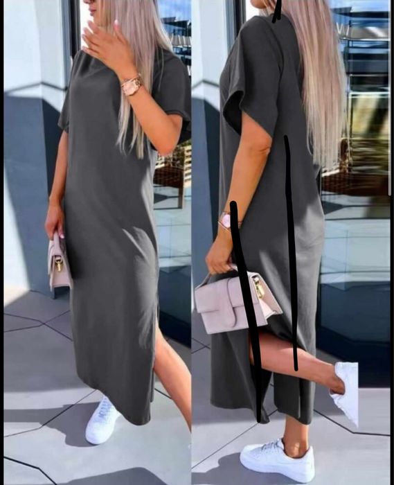 Дълга прозрачна тениска