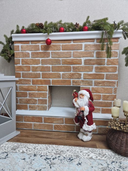 Камин новогодний