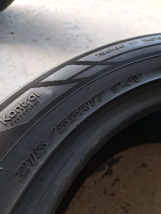 2 anvelope vară 215 55 r17 Hankook