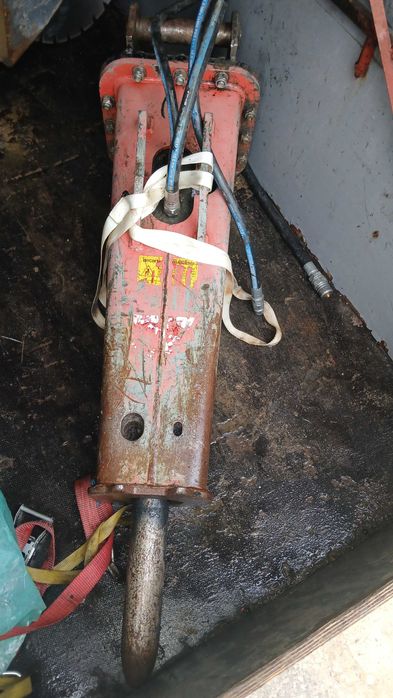 Picon hidraulic JCB+mașină taiat beton/asfalt 190mm