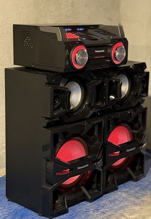 Аудио система Panasonic SC-MAX4000EK, CD плеър, FM тунер, Bluetooth, NFC, 2400W