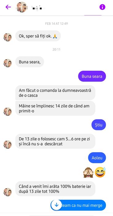 Casti bluetooth New Bee