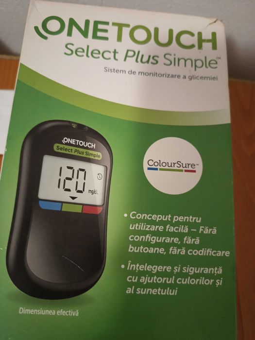 Glucometru/Aparat mas.glicemie
ONE Touch Select Plus Simple
