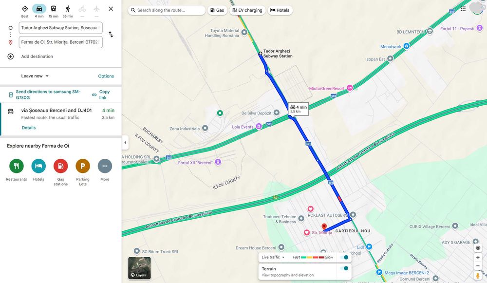 Berceni, Cartierul Nou, strada Mioritei, proprietar, part, intravilan