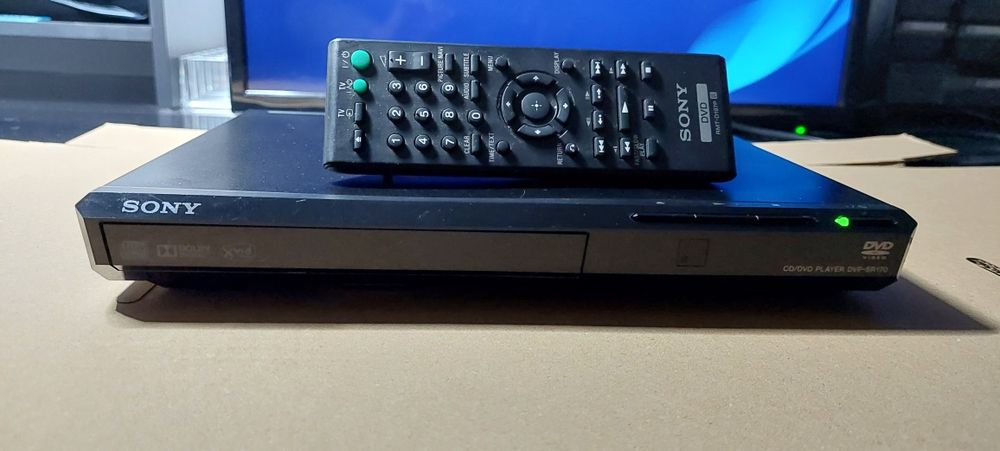 Sony DVP‑SR170 – DVD player, perfect functional, telecomanda originala