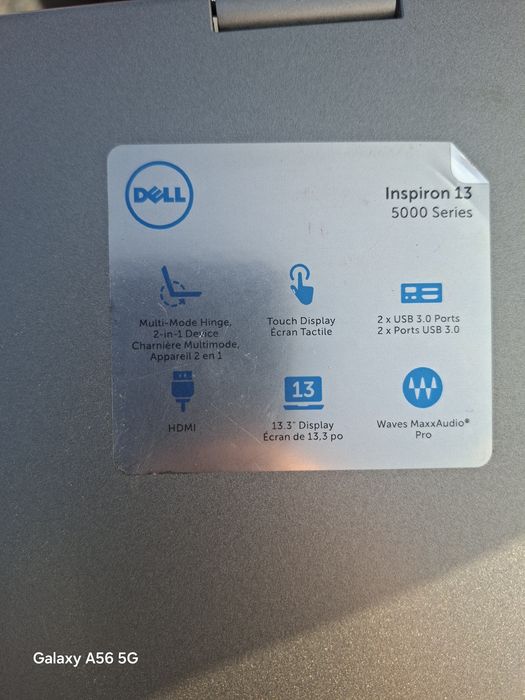 Vand dell13 inspiron 5000