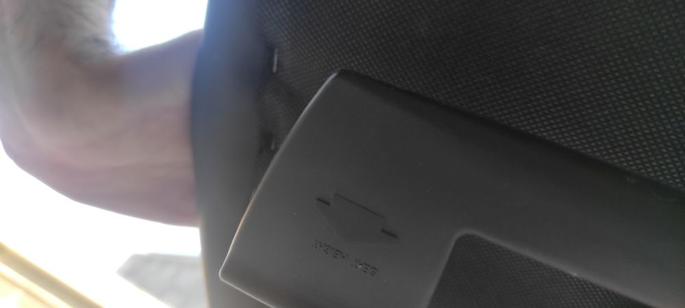 Офис стол от естествена кожа - без забележки