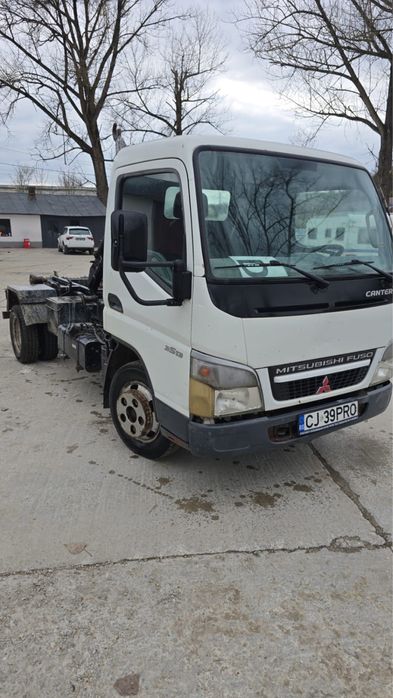 Mitsubishi Canter cu carlig abrollkipper