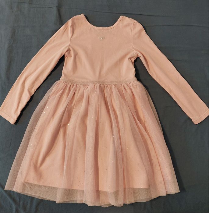 H&M детски Рокли от Джърси с пола от тюл, размер 110-116 / 4-6 г