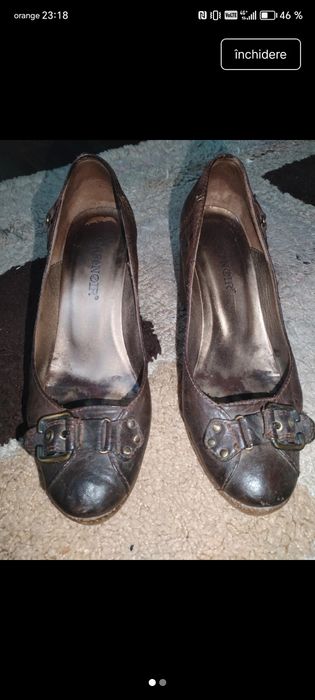 Pantofi maro CafeNoir 38