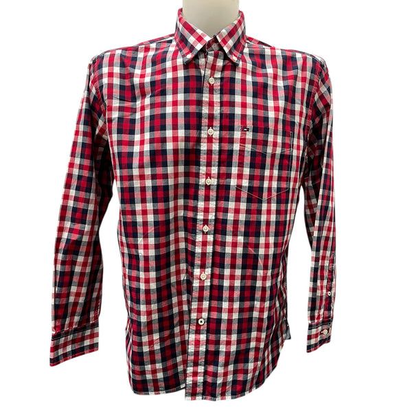 Мъжка карирана риза TOMMY HILFIGER размер M