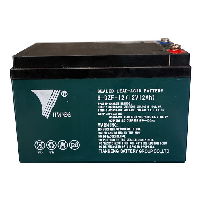 Батерия 12V 12Ah за електрическа триколка (тяговa)| Топ Скутерс