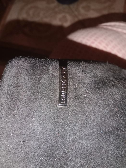 Замшевые сапоги Италия