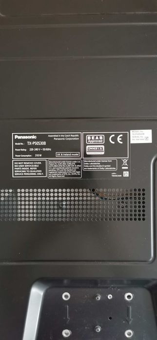 Televizor Panasonic defect
