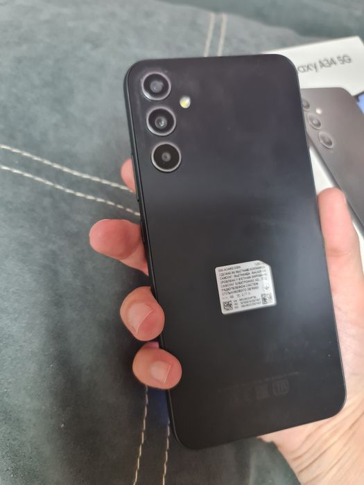 Samsung Galaxy A34 5G с коробкой